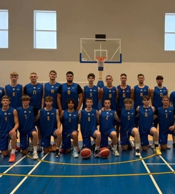 Юніори БК «Харківські Соколи», який підтримує фармкомпанія «Здоров’я», у складі нашої збірної вирушають на Євробаскет