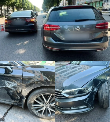 У Луцьку сталася аварія за участі двох легковиків