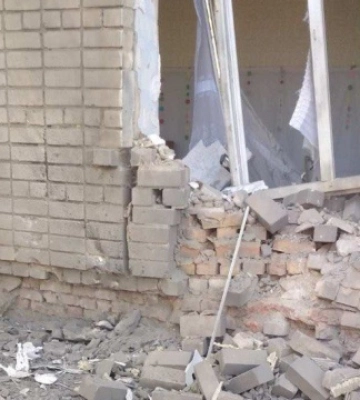 У Білозерці на Херсонщині внаслідок російського обстрілу пошкоджений дитячий садок