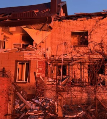 Росіяни вдарили по Слатиному на Харківщині