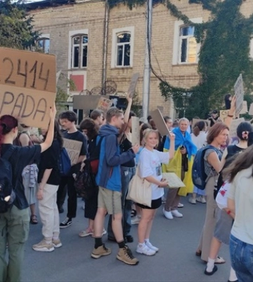 У Львові студенти вийшли на протест