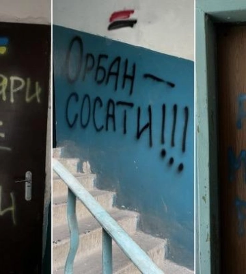 Антиугорські написи в підʼїздах Мукачева: Київ відреагував