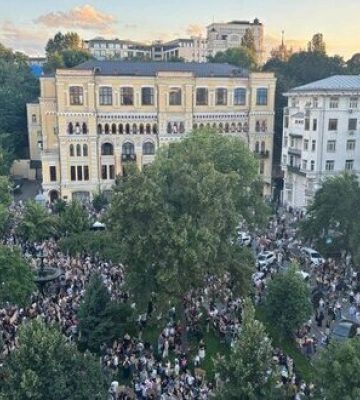 Другий день протесту проти ліквідації незалежності НАБУ і САП - ФОТО ДНЯ