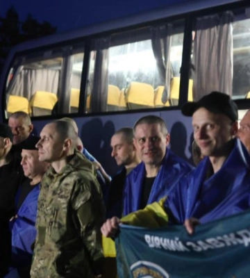 Серед звільнених учора з полону українських Захисників є вісім військових з Рівненщини