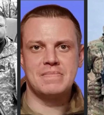 На Рівненщині останньою земною дорогою провели трьох захисників