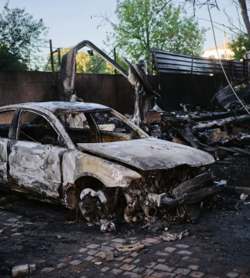 Россия нанесла ракетный удар по Черкассам: в городе повреждены многоэтажки, ранены семь человек