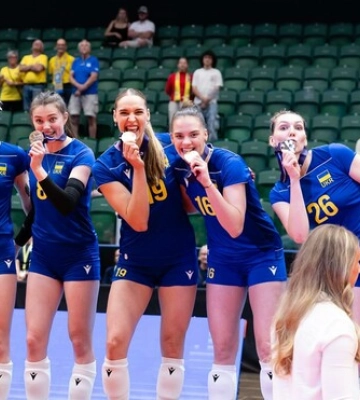 Українські волейболістки вперше в історії зіграють у Лізі націй