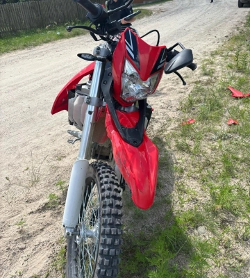 На Львівщині мотоцикл з підлітками потрапив у ДТП: обох госпіталізували, - ФОТО