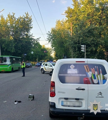 У черкаській поліції розповіли деталі ДТП, у якій постраждала пішохід