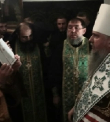 У печерах Києво-Печерської лаври вперше провели богослужіння ПЦУ