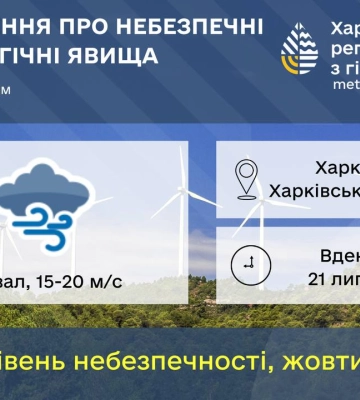 В Харькове объявлен І уровень опасности