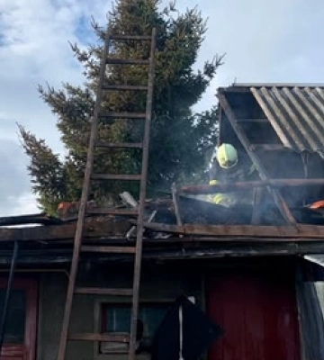 У Торчині під час пожежі обгорів чоловік 