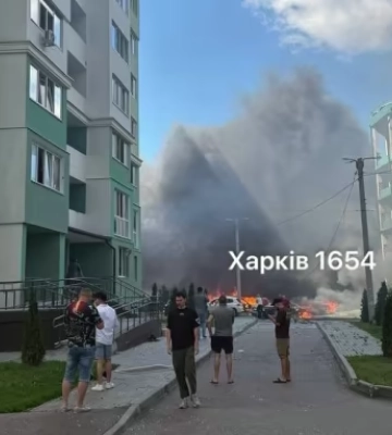 росія вдарила КАБами по центру Харкова: 25 постраждалих