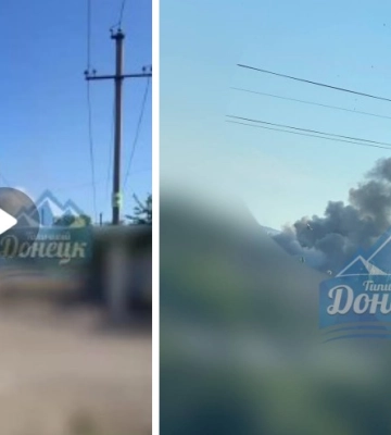 Київський район окупованого Донецька потрапив під обстріл: є пошкодження — 25 липня 2025 :: Донеччина
