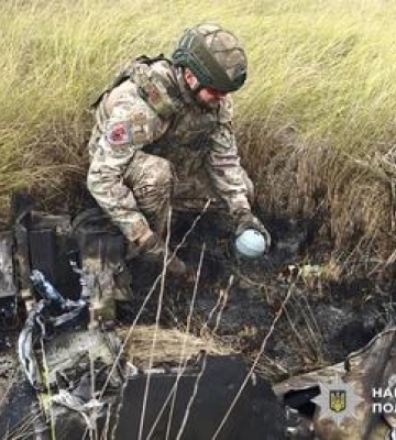 Вибухотехеніки знешкодили під Полтавою нерозірвану ворожу ракету