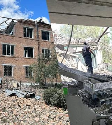 Російський КАБ вдарив по медичному закладу в Харкові