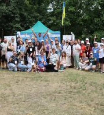 На Київщині відбувся всеукраїнський наметовий табір для молодих волонтерів