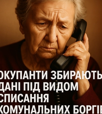 Окупанти збирають дані на ТОТ під виглядом списання комунальних боргів