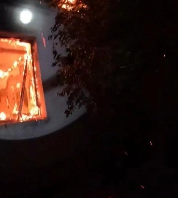 У Рівненському районі в пожежі загинув чоловік (ВІДЕО)
