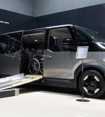 Kia раскрыла детали модульного электрического грузовика PV5