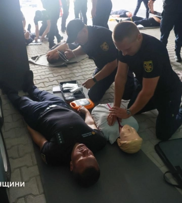 Рятувальники Рівненщини вдосконалили навички надання першої допомоги