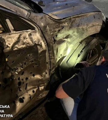 Війська РФ атакували дроном «Черніка» Харків, пошкоджений будинок