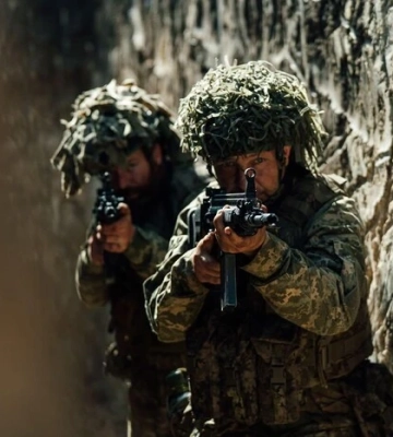 Лінія фронту станом на 25 липня. Зведення Генштабу