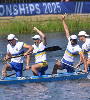 Спортсмени з Полтавщини стали чемпіонами світу з веслування на байдарках і каное серед молоді