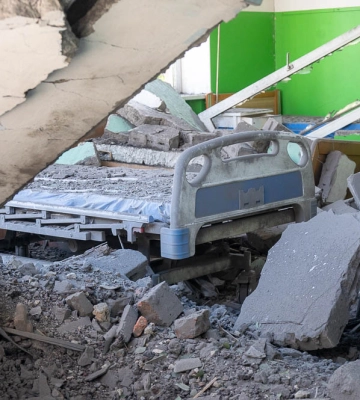 Більшість медзакладів Харкова постраждали від російської агресії