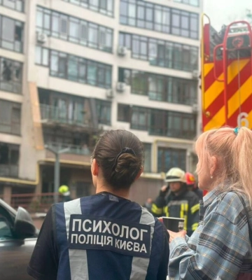 Количество раненых в результате российского удара по Киеву снова возросло