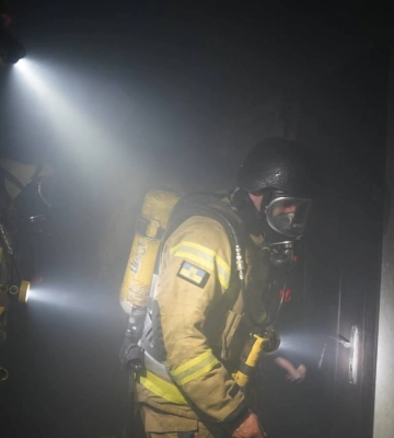 Вночі ворог завдав 12 ударів безпілотниками по Київському району Харкова. ВIДЕО
