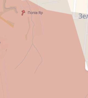 Росіяни просунулись біля Піддубного та Попового Яру та ще двох населених пунктів на Донеччині, - DeepState. КАРТИ
