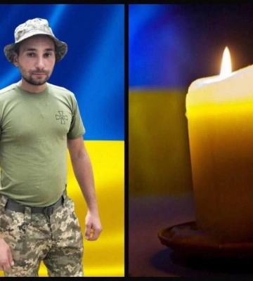 На Рівненщині провели останнім земним шляхом Захисника Петра Парійчука