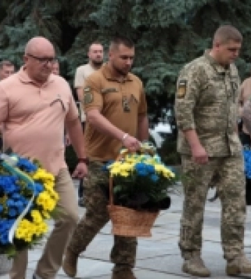Рівненські гвардійці вшанували пам’ять загиблих у полоні