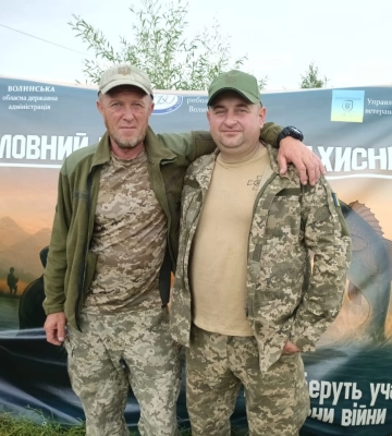 Ветерани Луцького району рибалили на турнірі