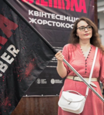 У Києві відбулося вшанування страчених під час теракту в Оленівці: фоторепортаж