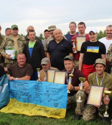40 ветеранів Луцького району взяли участь у великому риболовному турнірі