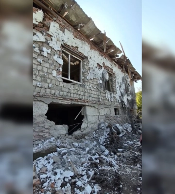 Удар по Ивано-Франковску: дом разрушило до подвала, в котором едва не погибла семья (видео)