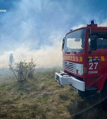 На Одещині згоріло двісті гектарів землі