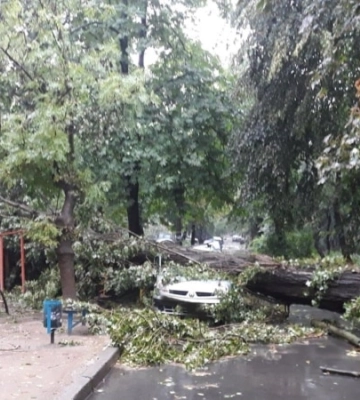 ДСНС: рятувальники ліквідовують наслідки негоди у п’яти областях України