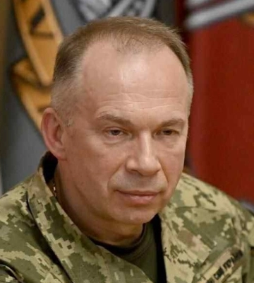 Сырский побывал в подразделениях, которые ведут оборону на Запорожье