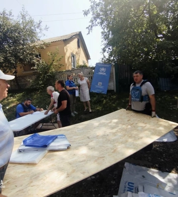 У Бурині протягом дня ліквідовують наслідків учорашньої атаки російських дронів