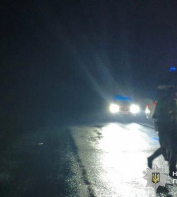 На Тернопільщині водій на смерть переїхав пішохода і втік з місця аварії