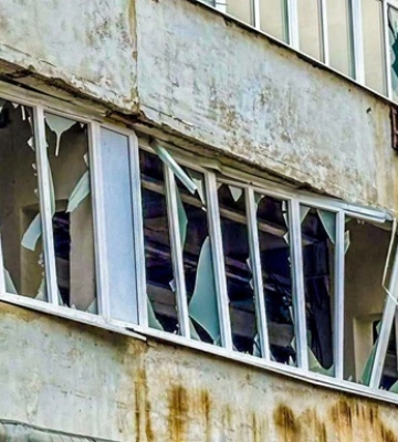 У Харкові приліт БПЛА: є пошкодження і займання