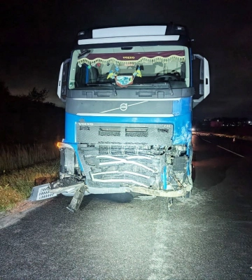 ДТП у Рівненському районі: Renault врізався у фуру після наїзду на косулю