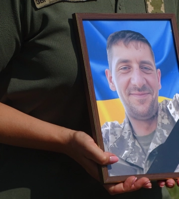 На Волині попрощалися з загиблим військовим Володимиром Морозом