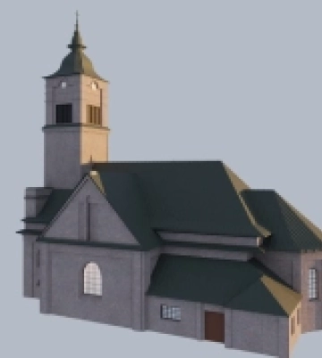 На Рівненщині створили 3D-модель костелу святих апостолів Петра і Павла