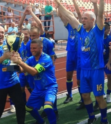 Чемпіонат України з футболу серед ветеранів виграли львів&#039;яни