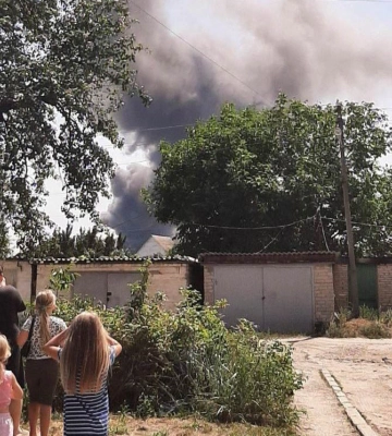 Ворог завдав удару по складах у Васищеве під Харковом: загинула людина
