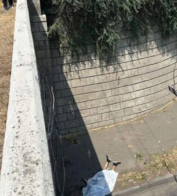 ДБР розслідує обставини смерті чоловіка, який стрибнув з моста під час перевірки облікових документів